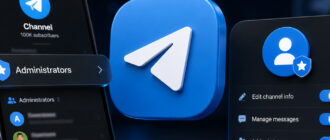 Как добавить администратора в Telegram-канал в 2026 году